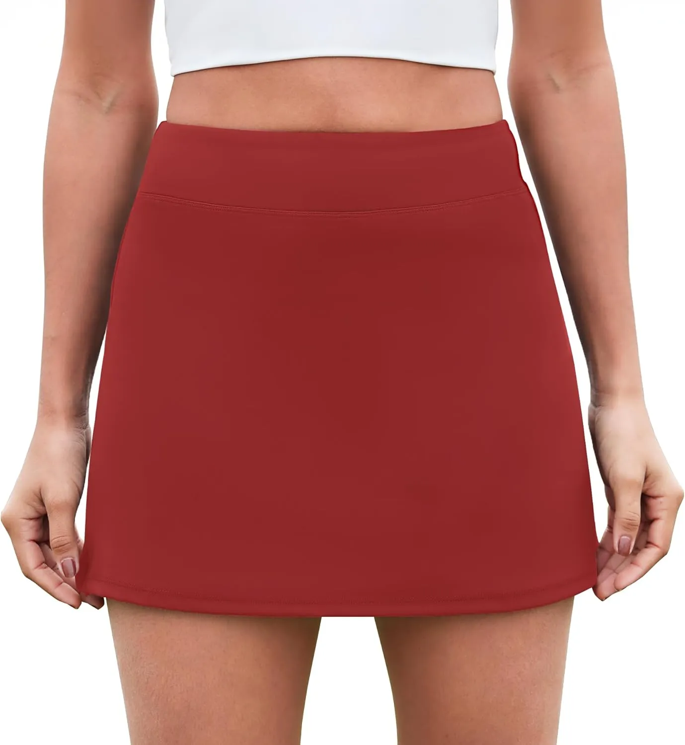 FireSwan Womens Tennis Skirt with Pockets High Waisted Golf Skorts Running Workout Skirts Summer Athletic