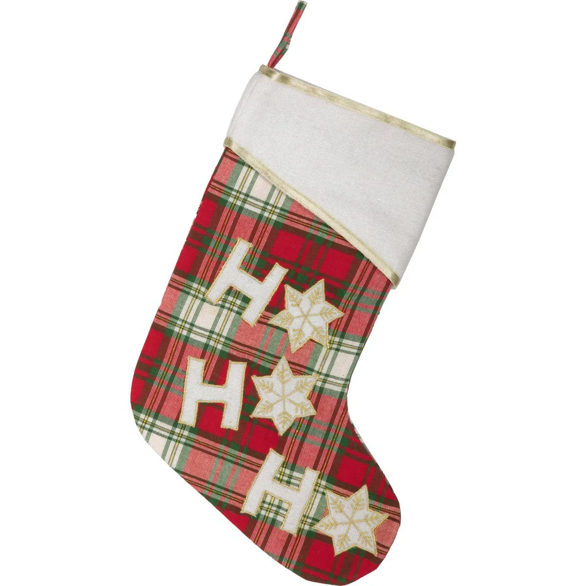 HO HO Holiday Stocking 11x15"