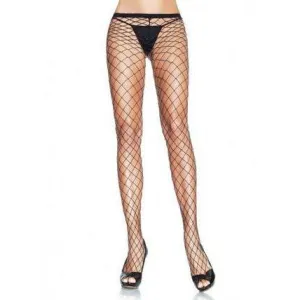 Industrial Pantyhose - One Size - Black/silver