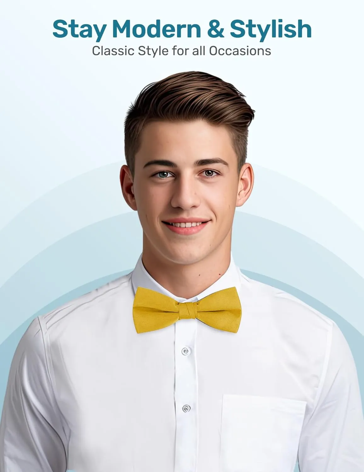Men's Classic Pre-Tied Formal Tuxedo Bow Tie - S.H Churchill