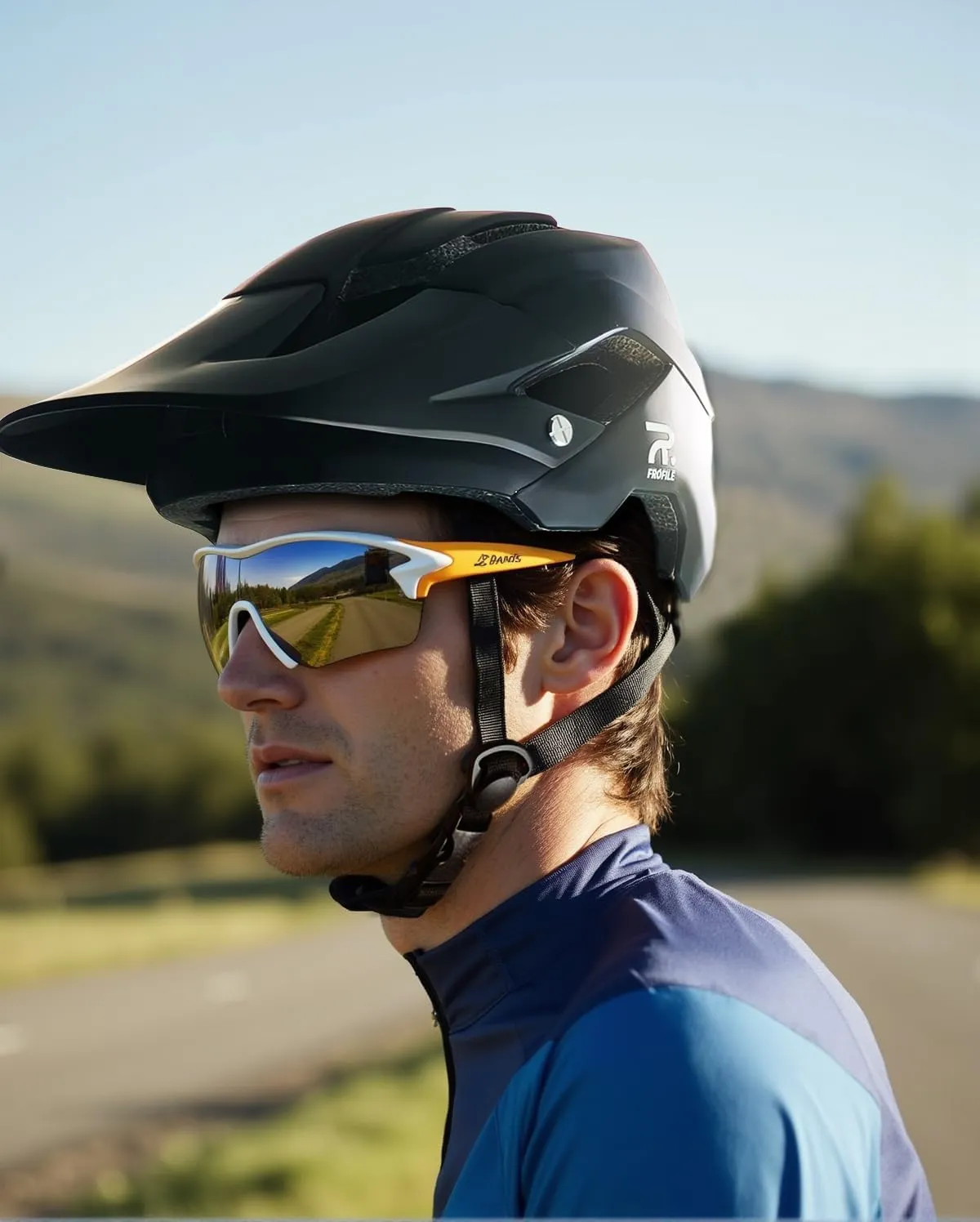 Mountain Bike Helmet for Men & Women - Adult MTB Bicycle Helmet with Visor