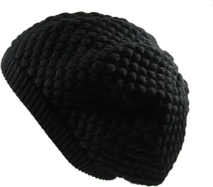RW 100% Cotton Classic Slouchy Rasta Beanie