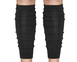 Yxmeiguo Football Leg Sleeves Men, Calf Compression Sleeve for Men Women, Leg Sleeves for Men Football, Football Socks Running Sports Football Accessories for Adult Athletes, Black